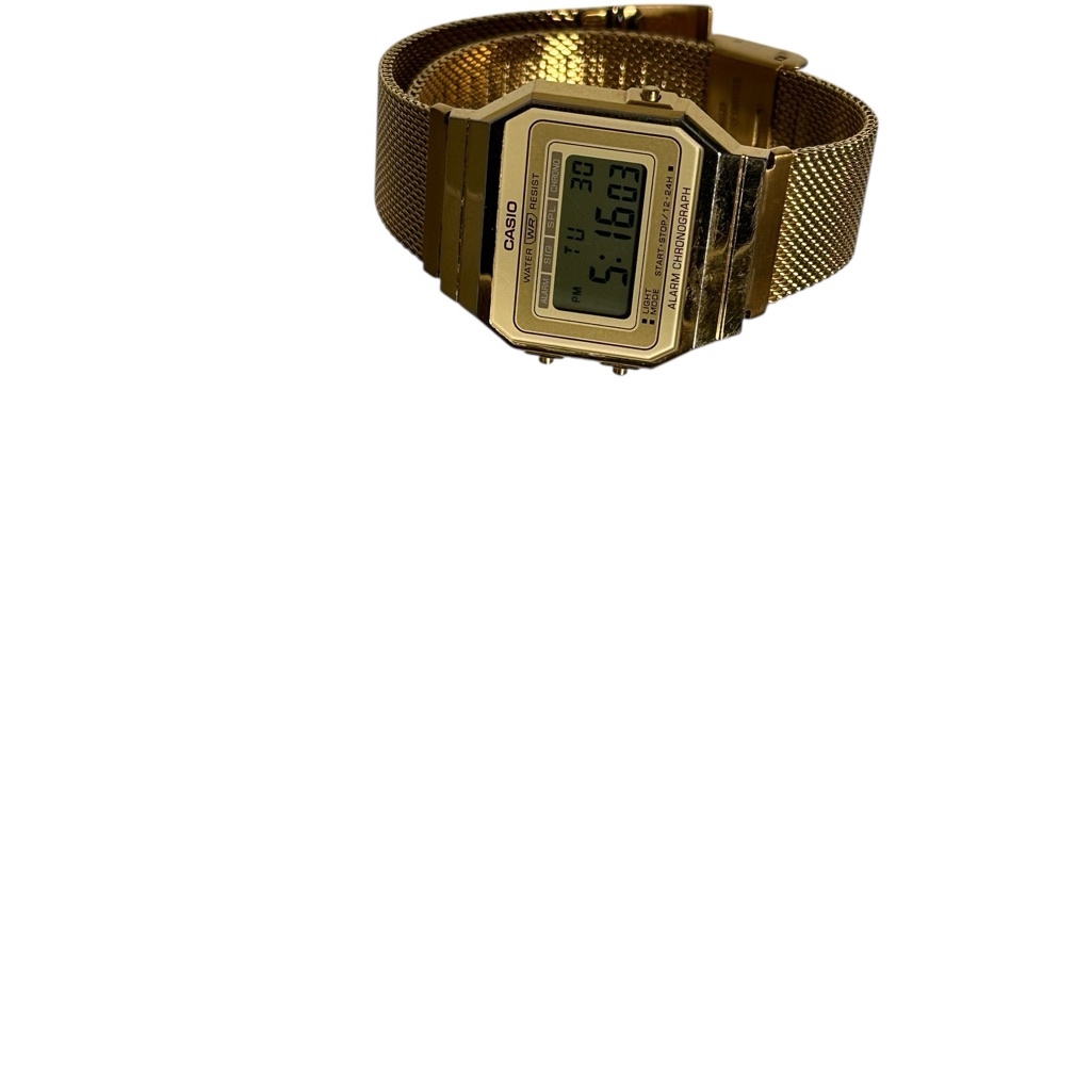Casio Gold Mesh Band Smartwatch